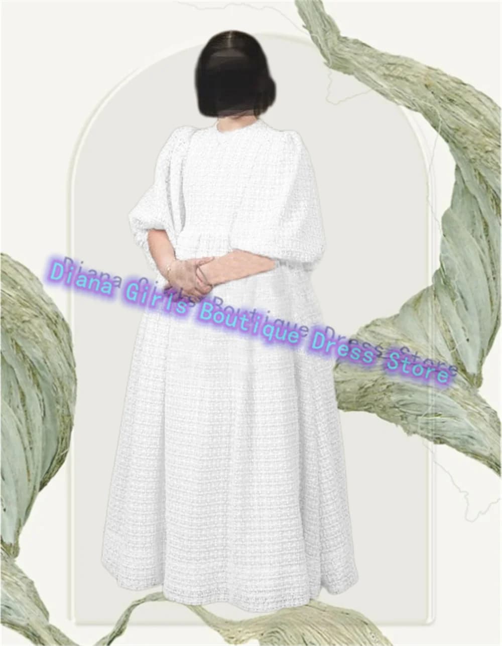 Abito da ragazza di fiore in pizzo di latte, soffice battesimo con perline per bambine, abiti da ballo da sposa, abiti da sera per feste di compleanno per bambini