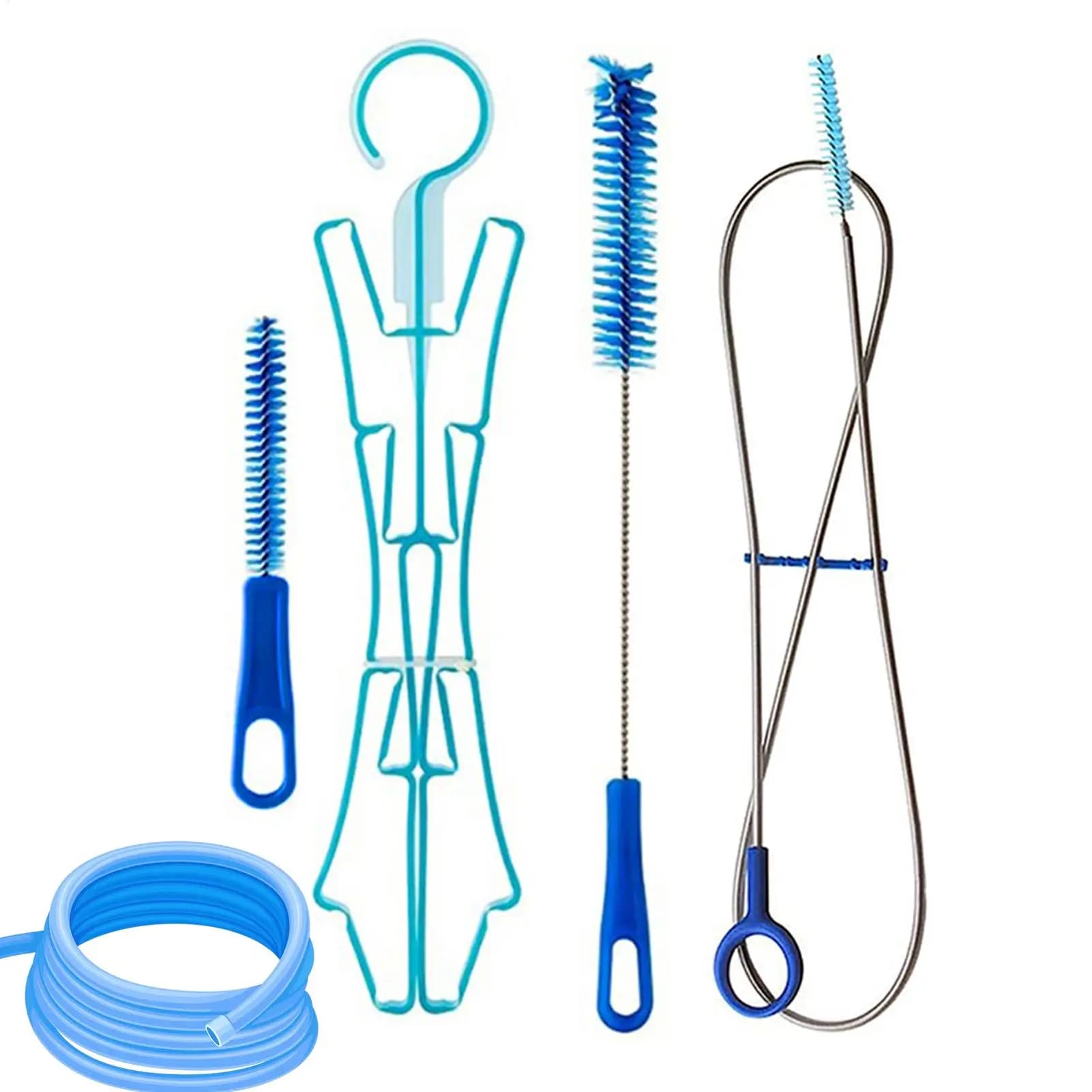 Long Brush Hydration Bladder Tube Brush Cleaning Kit Mountaineering Drinking Water Bag Cleaning Brush For Universal Bladders