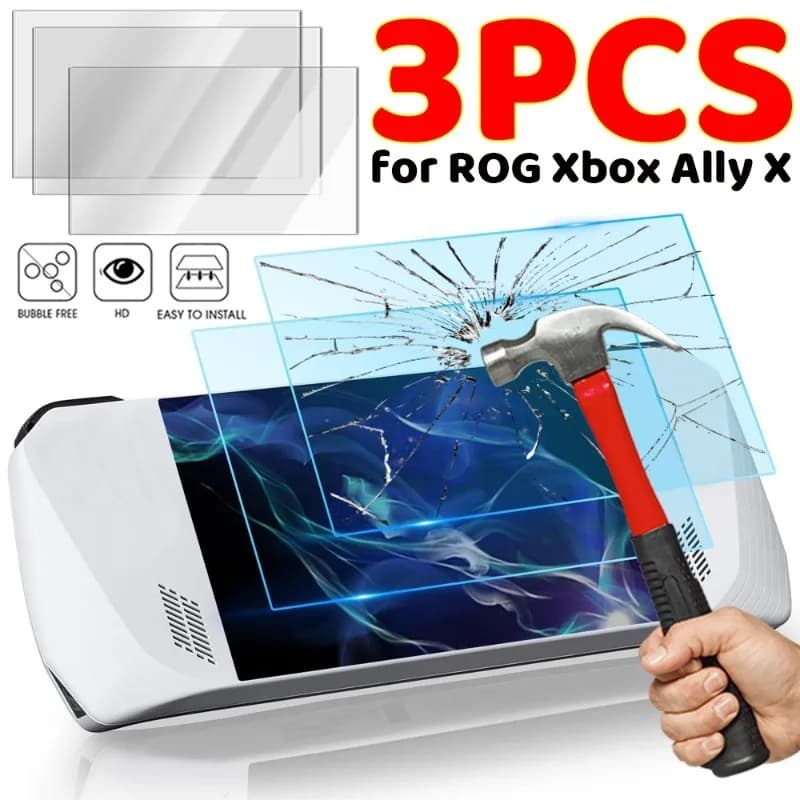1/2/3PCS HD Pellicola protettiva in vetro temperato per ROG Xbox Ally X Protezione schermo antigraffio per ROG Xbox Ally X Accessori