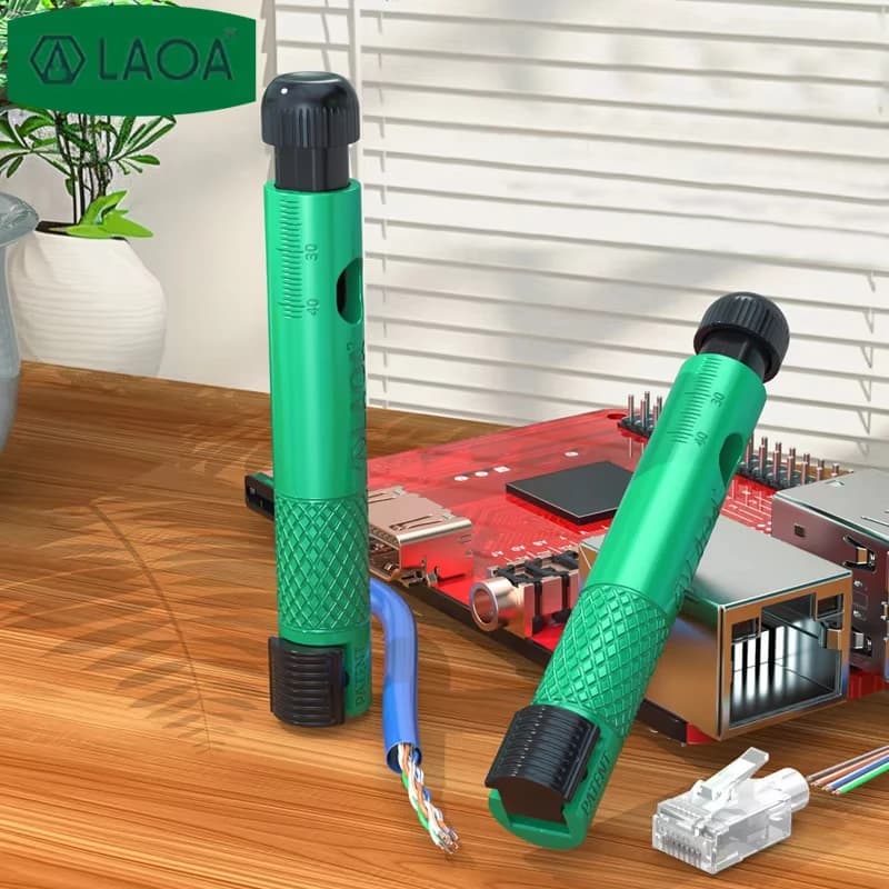 LAOA Network Cable Unlock Tool, category 5/6/7 crystal cable straightener that easily chest cable pairs separators