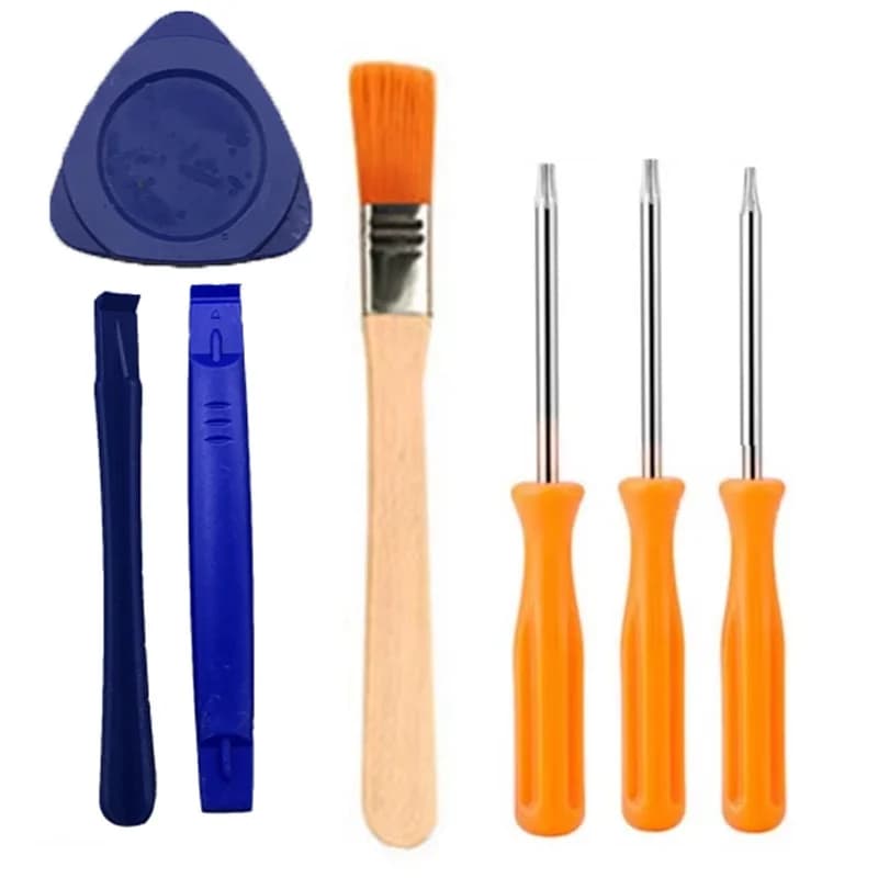 7 In 1 Controller Repairing Tool Kit With Brush And Opening Tool For Xbox One 360 For PS3 For PS4 For PS5 Series Accessories