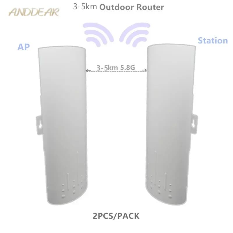 ong Range300Mbps 5.8G Router AP esterno Ponte AP Router cliente ripetitore9344 9331 220 3-5 km Chipset Ripetitore router WIFI CPE L