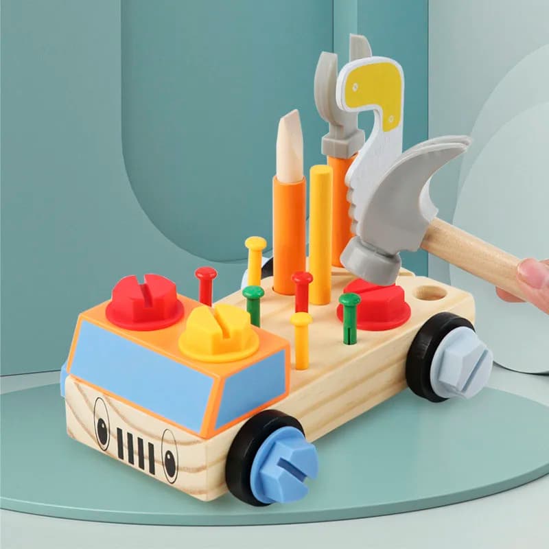 Bambini 3D occupato bordo giocattoli in legno gioco Montessori simulazione gioco di imitazione strumenti a vite movimento Fine formazione giocattoli educativi