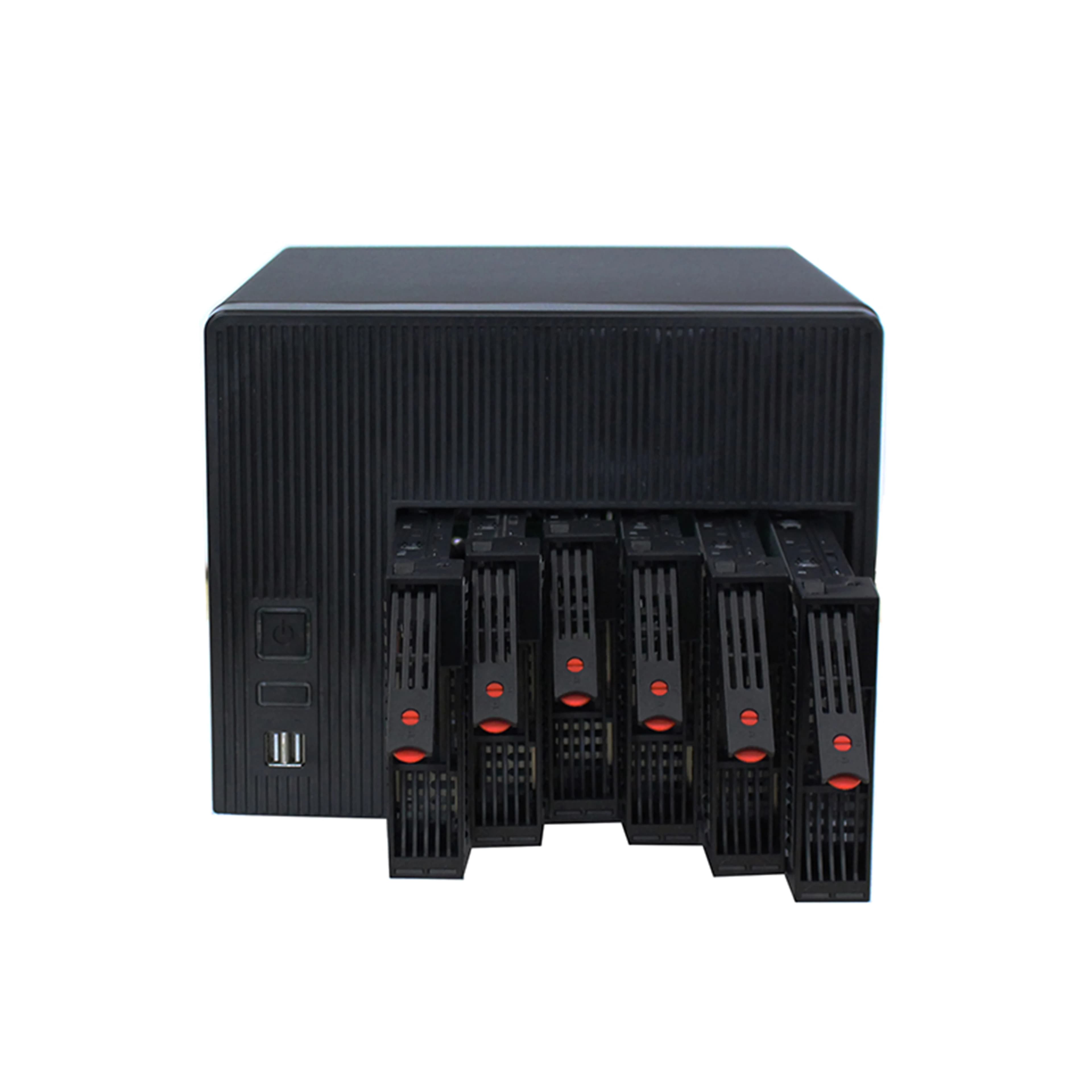 TOPLOONG Mini Nas Storage Server 3.5" Hard Disk Hot Swap Home Storage NAS Storage Server Support 6 SATA Hard Drive