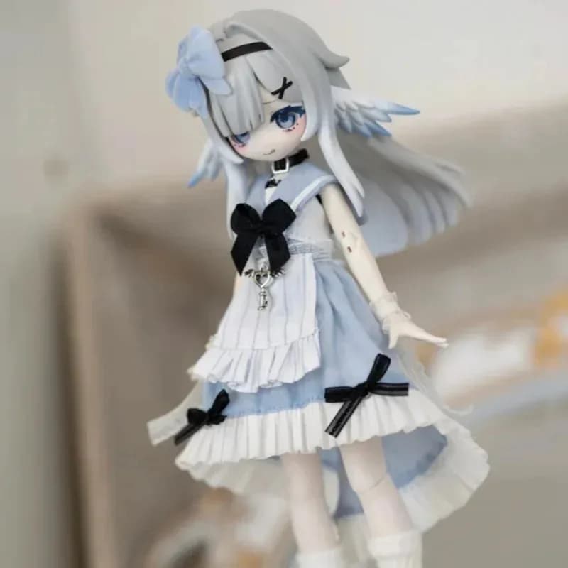 Meki Final Blessing Series Blind Box 1/8 BJD Blind Box Mystery Box Giocattoli Action Figure Anime Carine Kawaii Modello Regalo