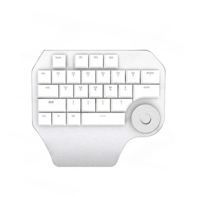 Tastiera Meccanica Personalizzata con Manopola Intelligente per Computer, Pittura CAD, Photoshop, Ufficio, Nuova Edizione Deluxe per Designer