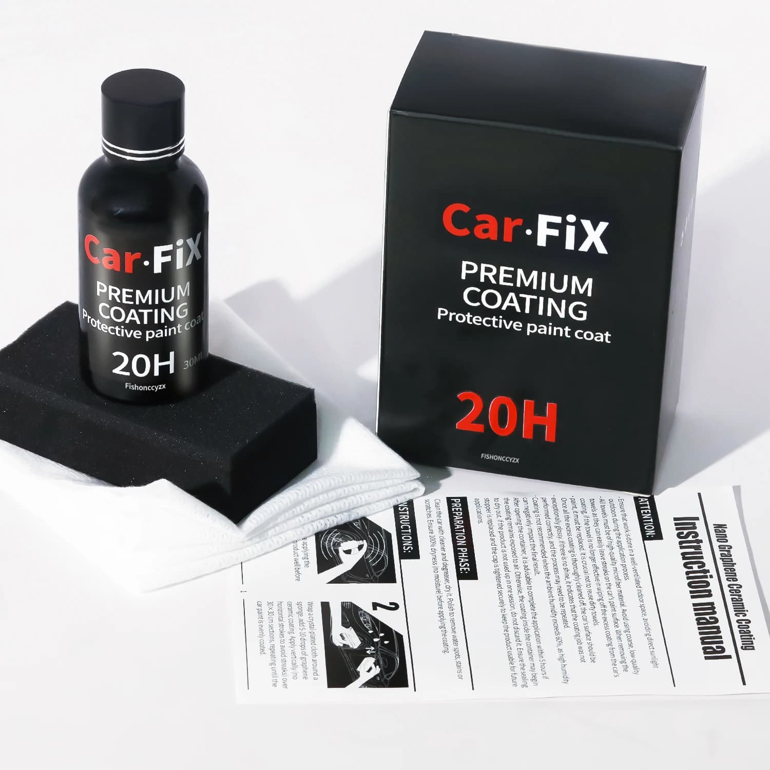 20H Car Coating Polishing Wax Anti-Scratch Paint Protection 5-year Guarantee Glossy Prolonging Paintworks Ceramic Liquid Glass