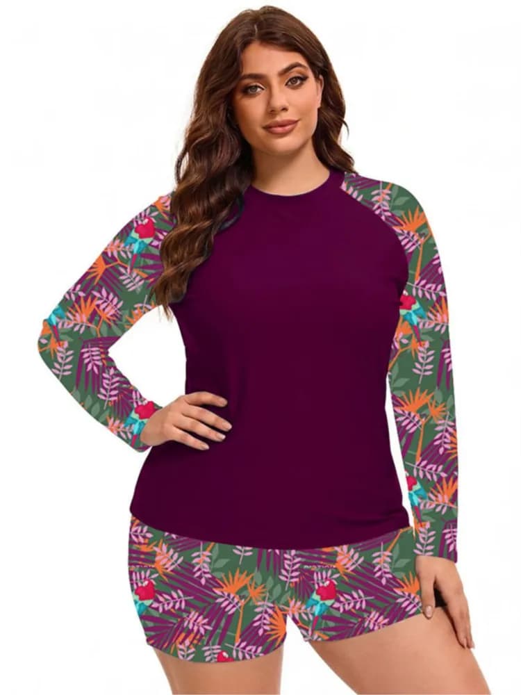 XL-5XL Plus Size High Waist Bikini Women's Push Up Big Large Size Swimsuit 2026 Summer Mujer Tummy Control Swimwear Bikini Sets