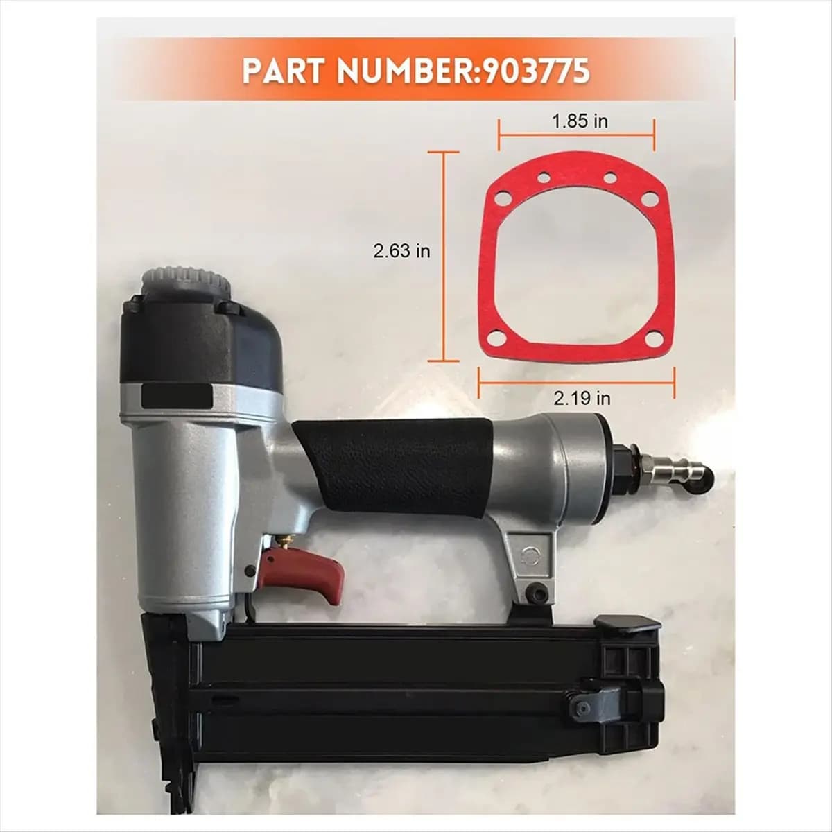 Kit di Revisione MALL 903775 per Porter Cable BN125A BN138 BN200A BN200V12 NA150A, Set di Ricostruzione per Graffettatrice