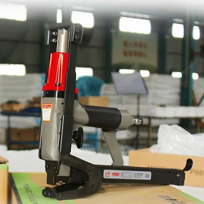 Meite strumento di fissaggio pneumatico P88U 13,2 mm pinze per crimpare corona cucitrice bonnell molla materasso cucitrice