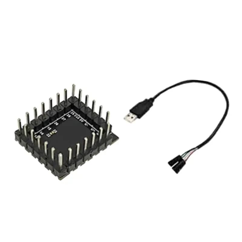 A33T-For Raspberry Pi Pico 2 Stamp Hole Development Board RP2350-Core-A RP2350 Multifunction Dual Core Processor