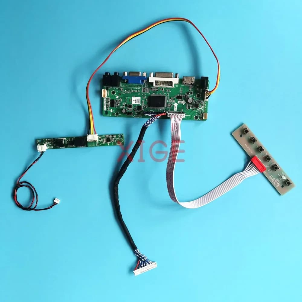 For LTM200KT10 LTM200KT12 LCD Monitor Driver Controller Board 1600*900 30-Pin LVDS 20" HDMI-Compatible Screen Panel VGA DVI Kit