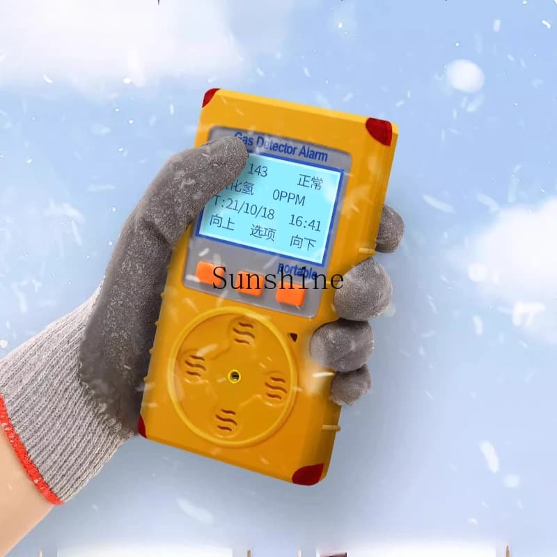 Rilevatore di gas multifunzionale Concentrazione portatile di monossido di carbonio tossico 4 in 1