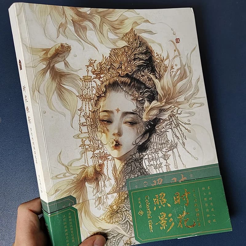 Coloring Book Large Drawings Antistress Color Pencil Drawing Book Flower Shadow Line Drawing Book Libros