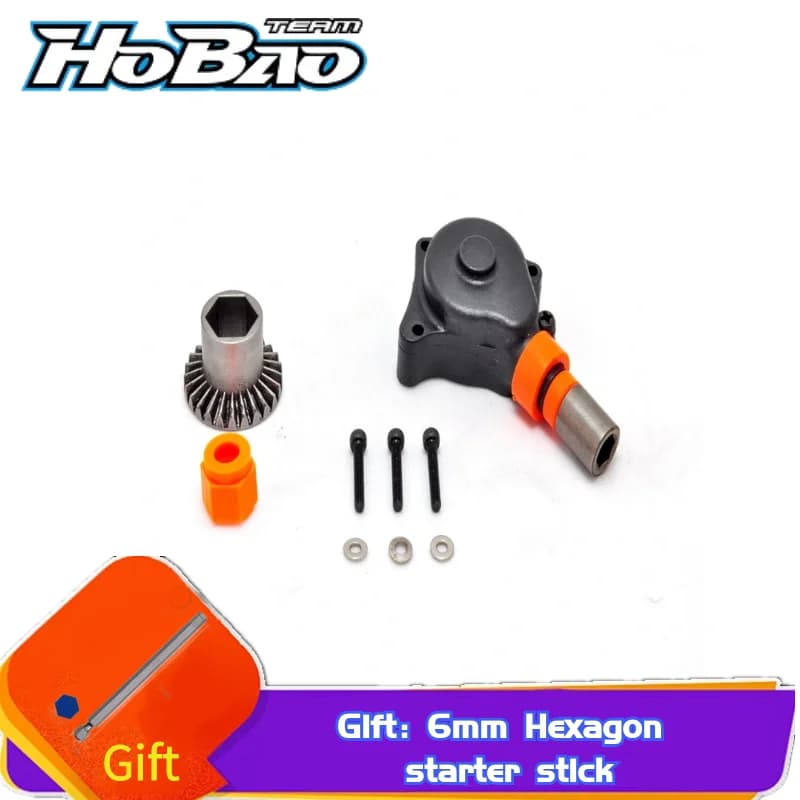 Originale OFNA/HOBAO RACING 02627 Roto Start Backplate, regalo, stick di avviamento esagonale per motore FC HOBAO Hyper 12/18/21/28/30
