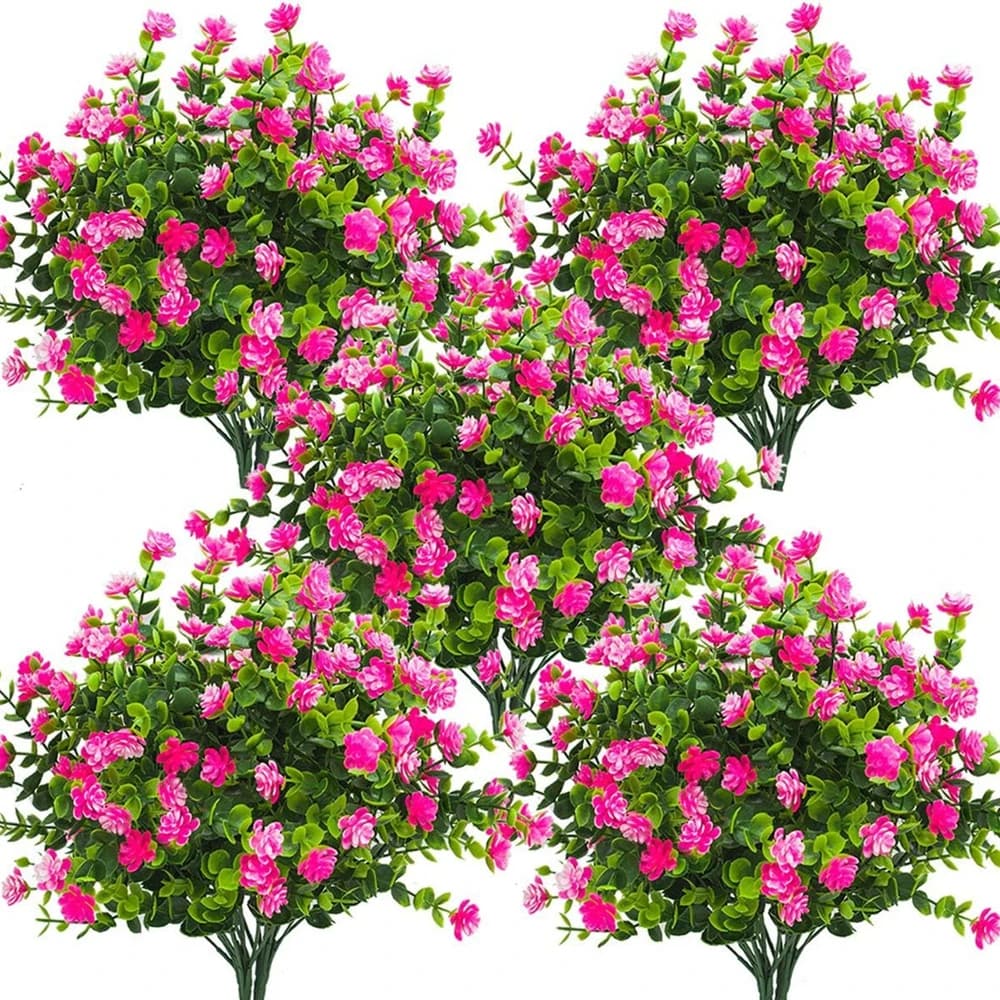 1/3 Pieces Artificial Flowers, Eucalyptus Fin Plants for Bridal Arch, Garland, Home Decorations, Exterior Jars, Flowers Shop, Scrapbook for Festival