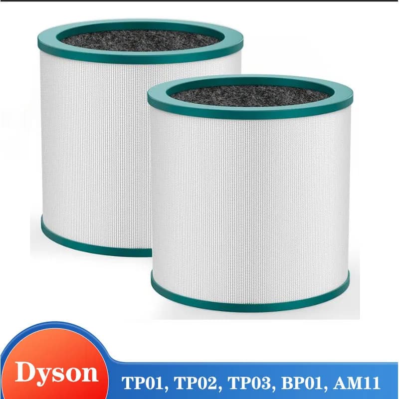 Replacement Filter for Dyson Tower Pure Cool Link TP01, TP02, TP03, AM11, BP01 Models Air Purifier, Compare to Part 968126-03,