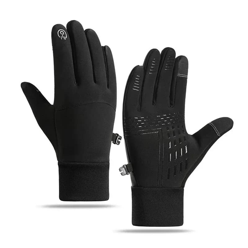 Guanti Invernali Touchscreen Impermeabili per Ciclismo, Fitness, Arrampicata, Allenamento all'Aperto, Attività Tattiche e Sportive Antiscivolo