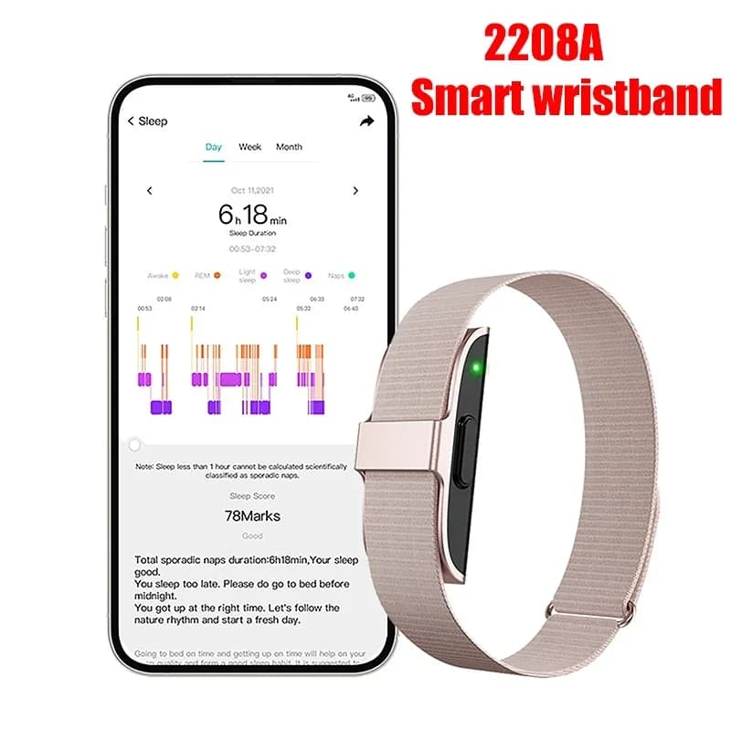 2208A smart bracelet cardiofrequencymeter blood pressure meter sport fitness tracker for men woman electronic bracelet