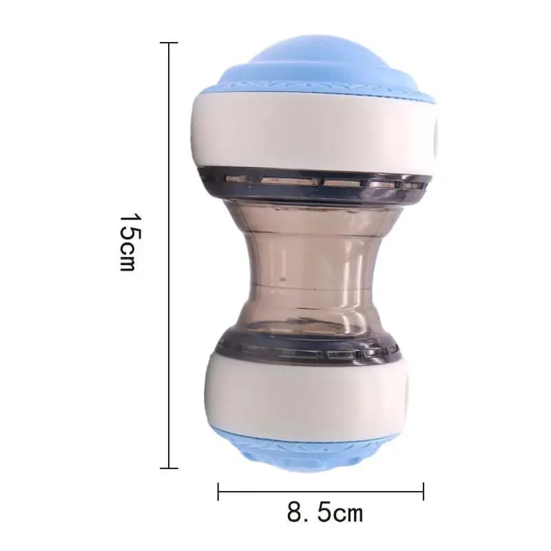1 Pezzo Pallina Interattiva Dispenser di Cibo per Cani, Giocattolo Rompicapo Rotolante Anti-Stress per Tutte le Razze, per la Pulizia dei Denti e il Divertimento