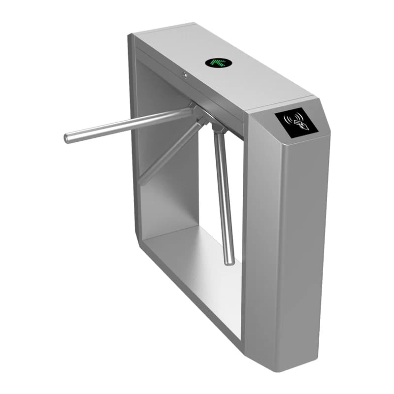 Three-armed lathe with anti-theft and fire protection for the safety of each entry and exit