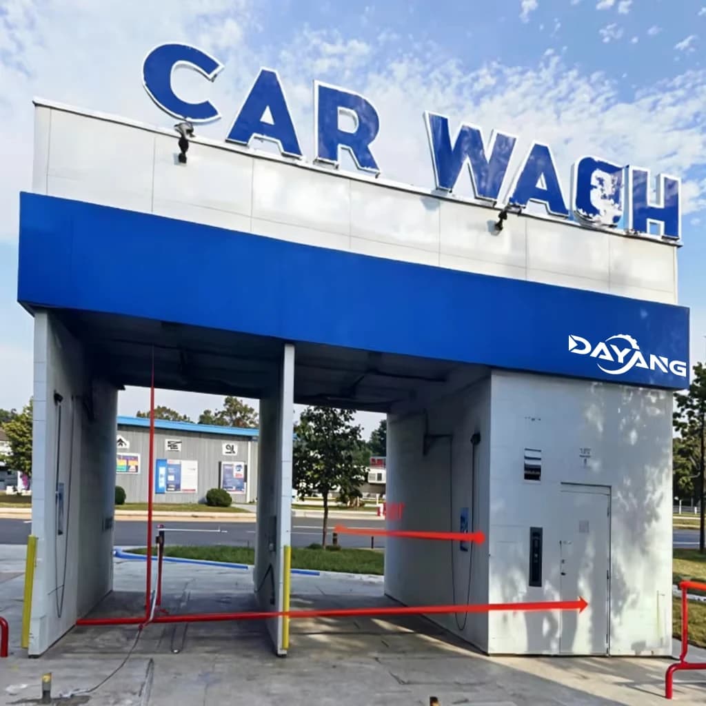 Macchina per autolavaggio automatica ad alta pressione con shampoo e funzione aspirazione