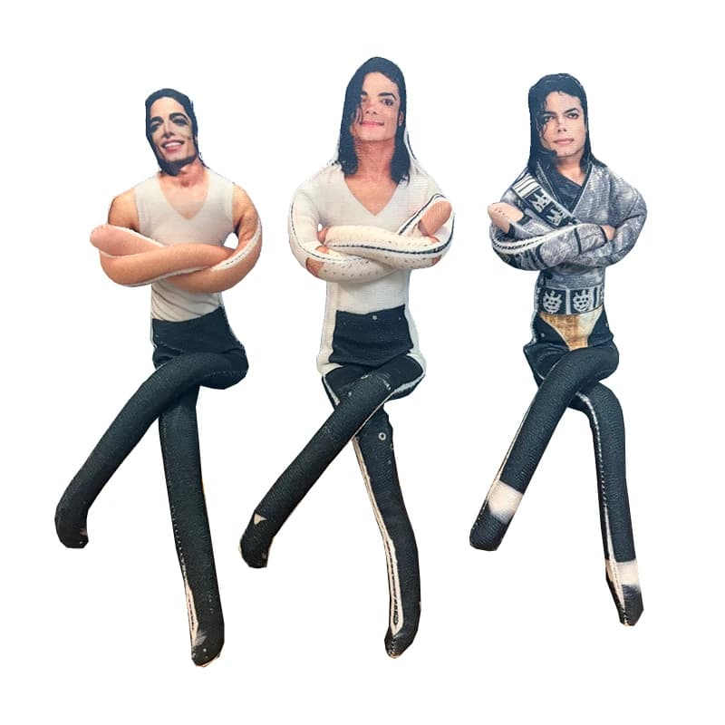 Michael Jackson Superstar Road Movie 1/6 King of Pop Figure 28cm Collectible Anime Action Figure Model Commemorative Toy MJ Mova