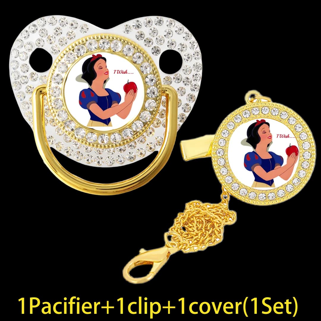 Ciuccio per bambini regalo per baby shower bocca per neonato da masticare bocca da gioco Kawaii neonato catena clip bocca da masticare manichino denti di latte per bambini