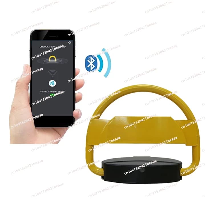 Adatto per blocco barriera di parcheggio per auto intelligente con dente blu USB impermeabile IP67 azionato da APP