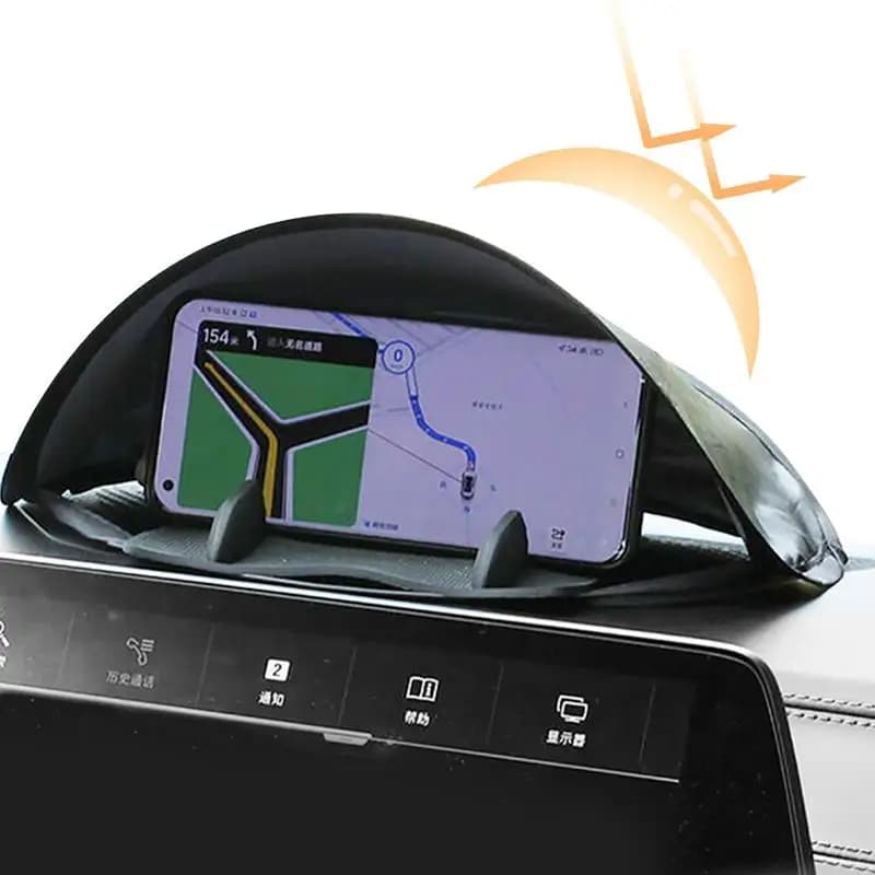 Navigazione GPS per auto Parasole Visiera Copertura Parasole Barriera Copertura leggera Navigatore GPS Custodia parasole Accessori interni auto