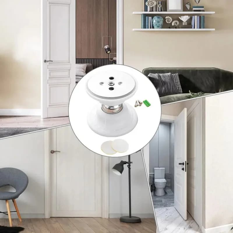 ‌ Fermaporta Magnetico in Silicone Anti-Collisione - Silenzioso, Adesivo Forte per Hotel, Casa, Armadio e Bagno ‌