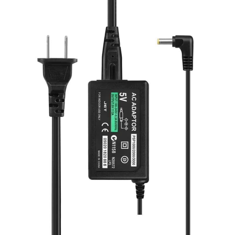For PSP Charger Adapter AC 5 V Wall Charger Power Cable for PSP playstation 1000 2000 3000 EU Plug USA