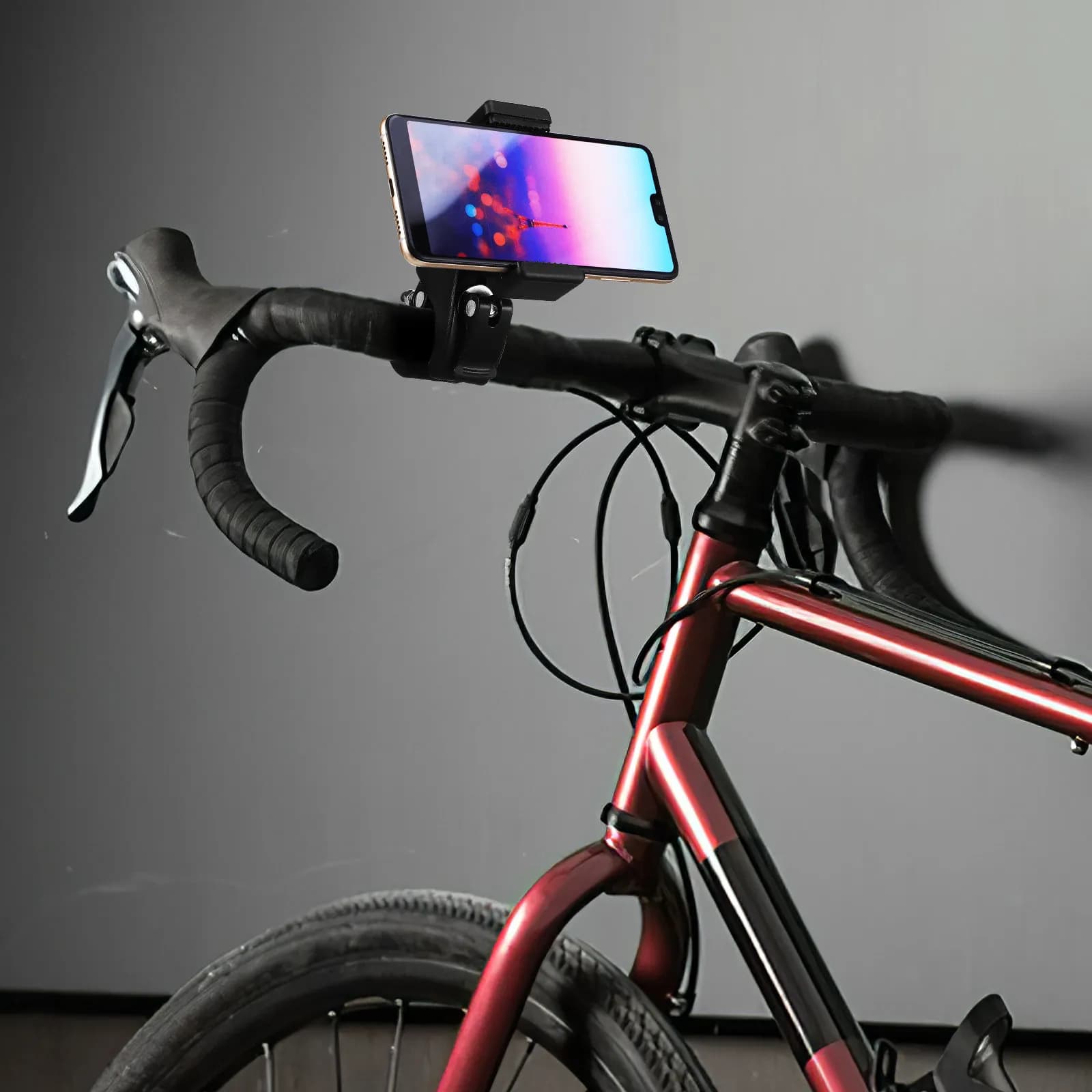 Supporto Girevole per Microfono e Telefono con Morsetto per Dispositivi da 50-100mm, Supporto per Tablet, Clip per Chitarra per Trasmissioni in Diretta