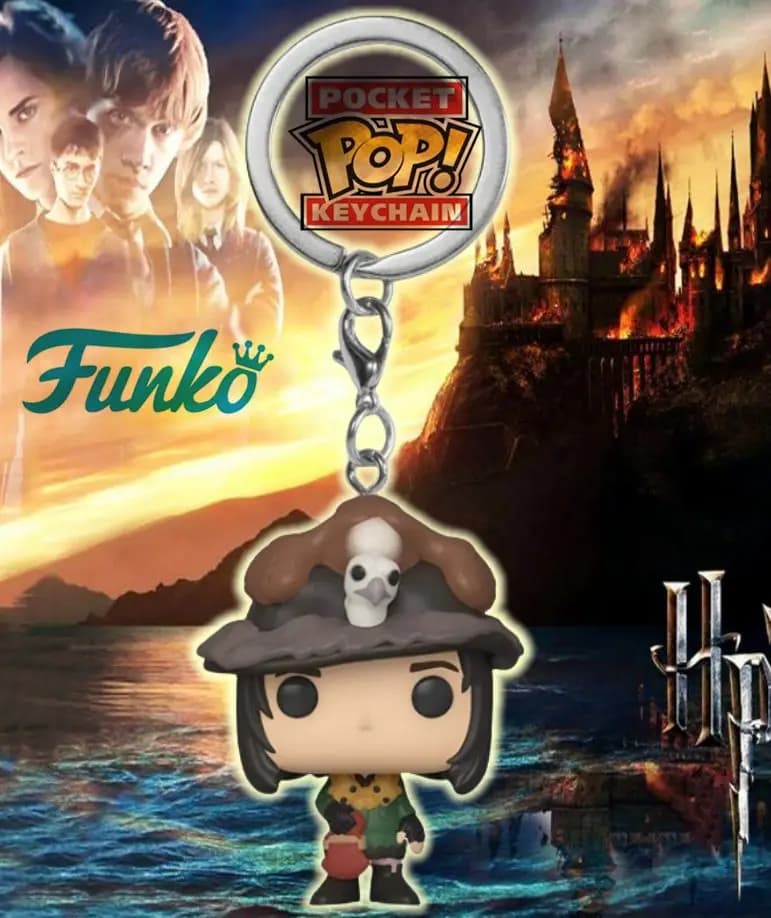 Funko Pop BOGGART come Snape Portachiavi con originale Boox Hermione Figure giocattolo Pocket Pop Portachiavi Brinquedos Collezione Modello Giocattoli