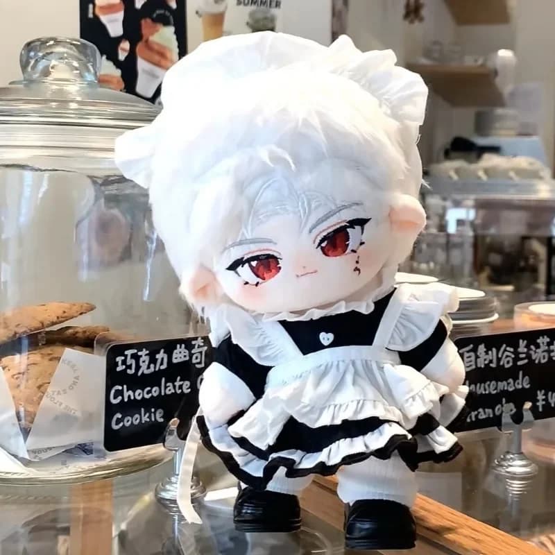 20 centimetri Amore e Spazio Profondo Sylus Bambola di Cotone Kawaii Anime Cosplay Corpo Idol Bambole Peluche Vestire Vestito Giocattoli Fan Collezione Regalo
