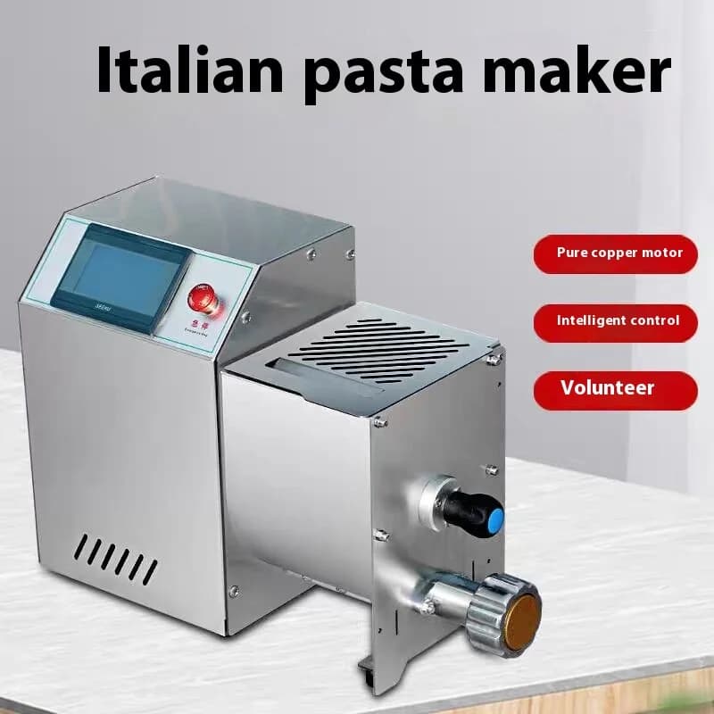 Dough Noodles Maker Automatic Electric Flour Dough Fresh Noodle Press Making Commercial Kitchen Pasta Noodle Maker Press Machine
