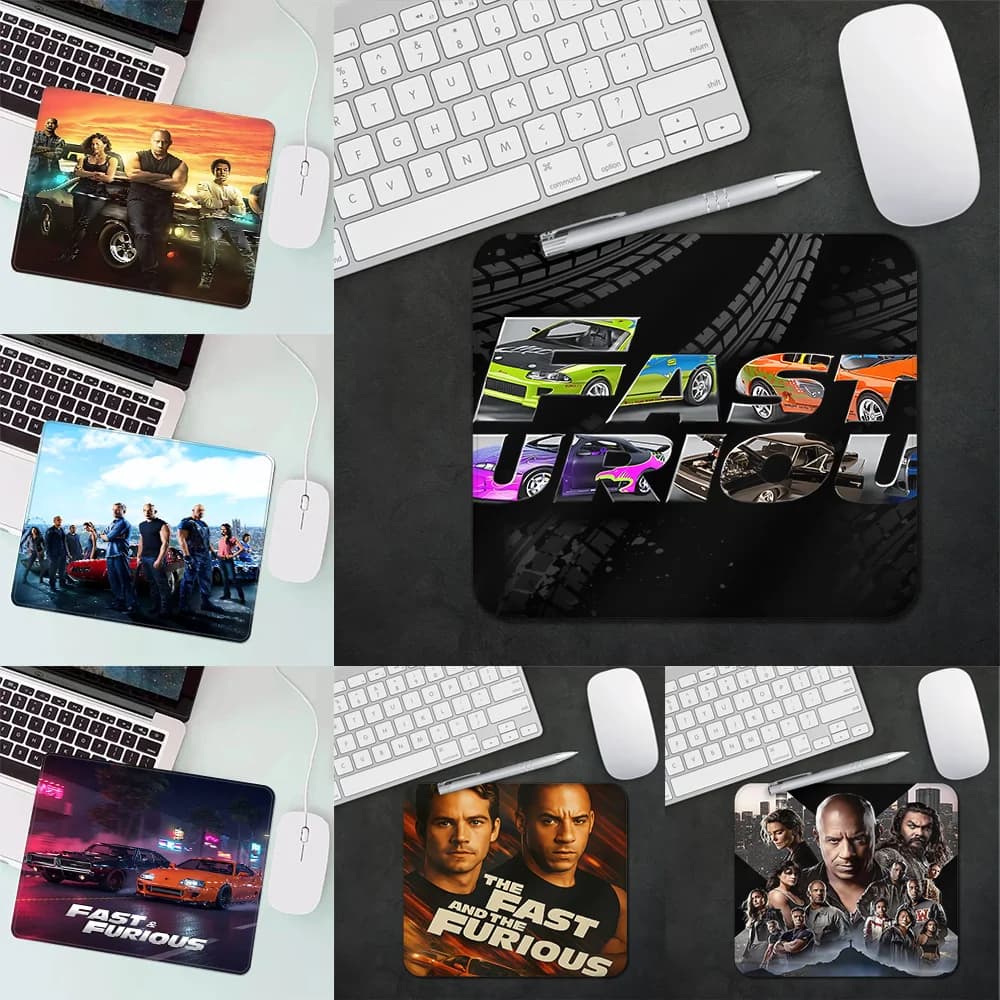 Tappetino per mouse da gioco Hot Fast And Furious MOVIE XS, piccolo tappetino per mouse per PC, decorazione per desktop, tappetino per mouse da ufficio, tappetino da scrivania
