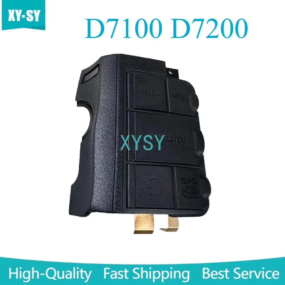 Nuovo Originale per Nikon D7100 D7200 Copertura USB HDMI-compatibile MIC Cap Interfaccia Copertura USB Coperchio In Gomma Porta Parte di Riparazione Della Fotocamera