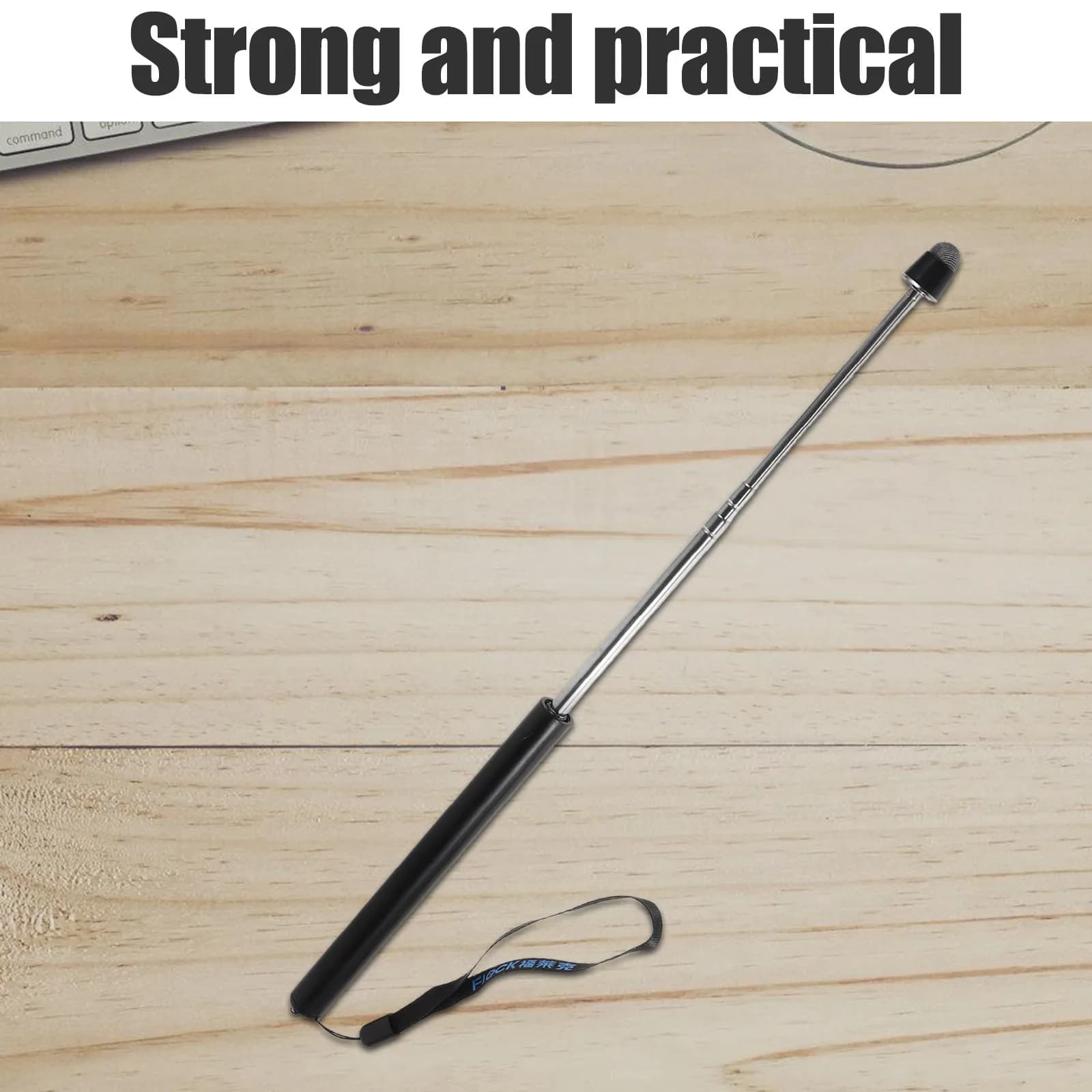 Telescopic Teaching Pointer Stick Capacitive Tip for Interactive Whiteboard Classroom Teacher Pointer Wand Extendable