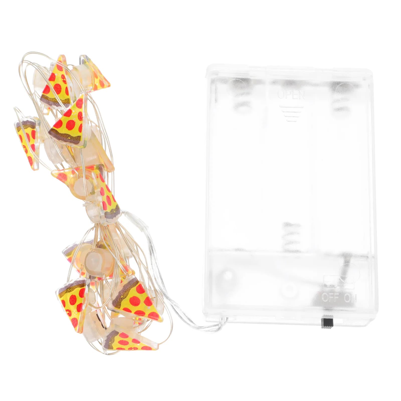Decorazioni natalizie per pizza Luci a stringa a LED per feste in giardino Casa Atmosfera calda Decorazioni natalizie per esterni fai da te