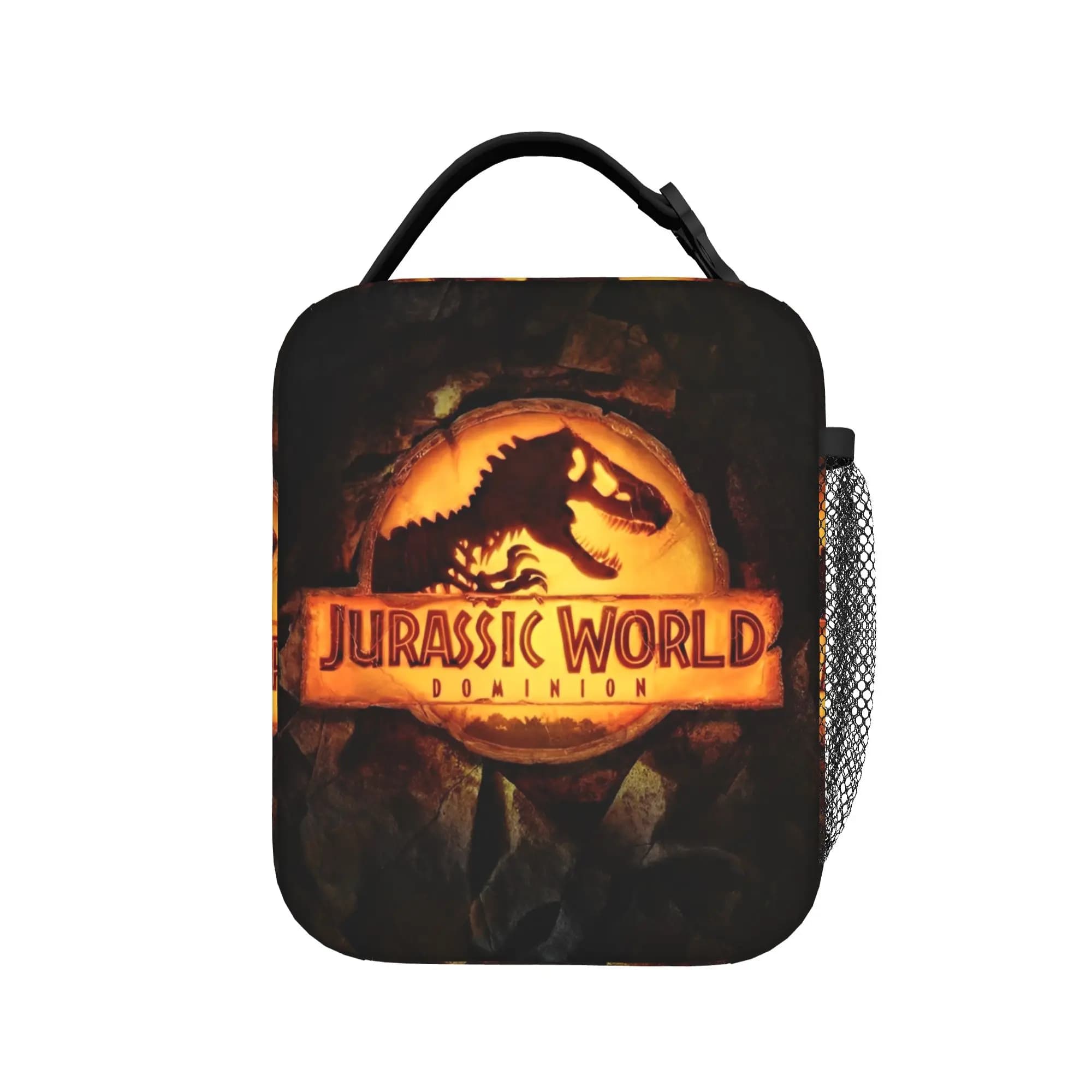 Borsa termica per il pranzo con logo del dinosauro Jurassic Park, borsa termica riutilizzabile, contenitore per il pranzo, borsa per il pranzo, per uomini e donne, per la scuola, per viaggi