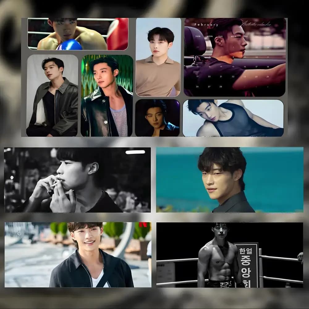 Charismatic W-Woo Do Hwans Mouse Pad Large Thick Desk Pad Stitched Edges Gaming Mouse Mat for PC