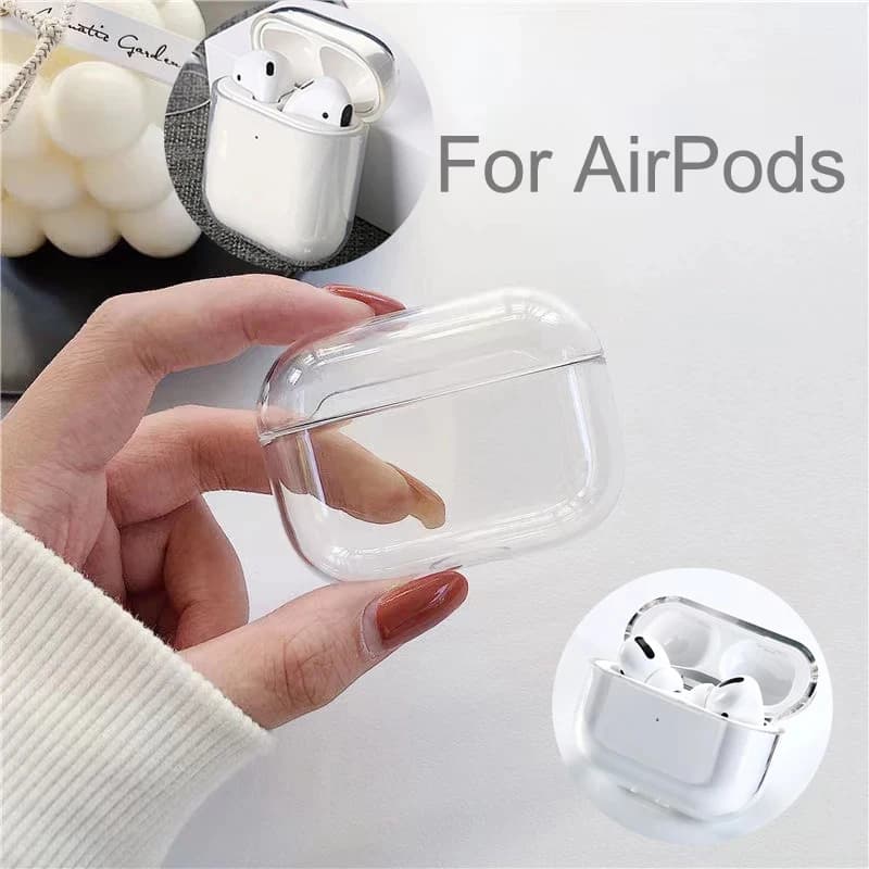 Transparent Case for Airpods Pro 2nd gen Hard Case for PC Cover for Earphones for Apple Air Pods 3 2 1 Headphone Case Shell Charging Box