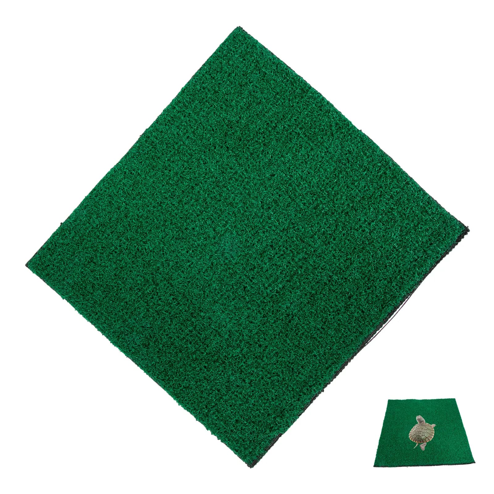 Simulation Turf for Turtle Drying Table Tortoise Basking Mat Artificial Grass Turf Home Landscaping Fake Grass Garden Decor