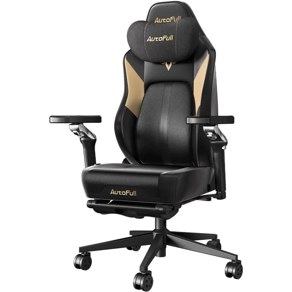 Sedia da Gaming M6, con Seduta Ventilata e Riscaldata, Rotazione a 360 Gradi ° Bracciolo Regolabile, Supporto Lombare Ergonomico con Tracciamento Automatico