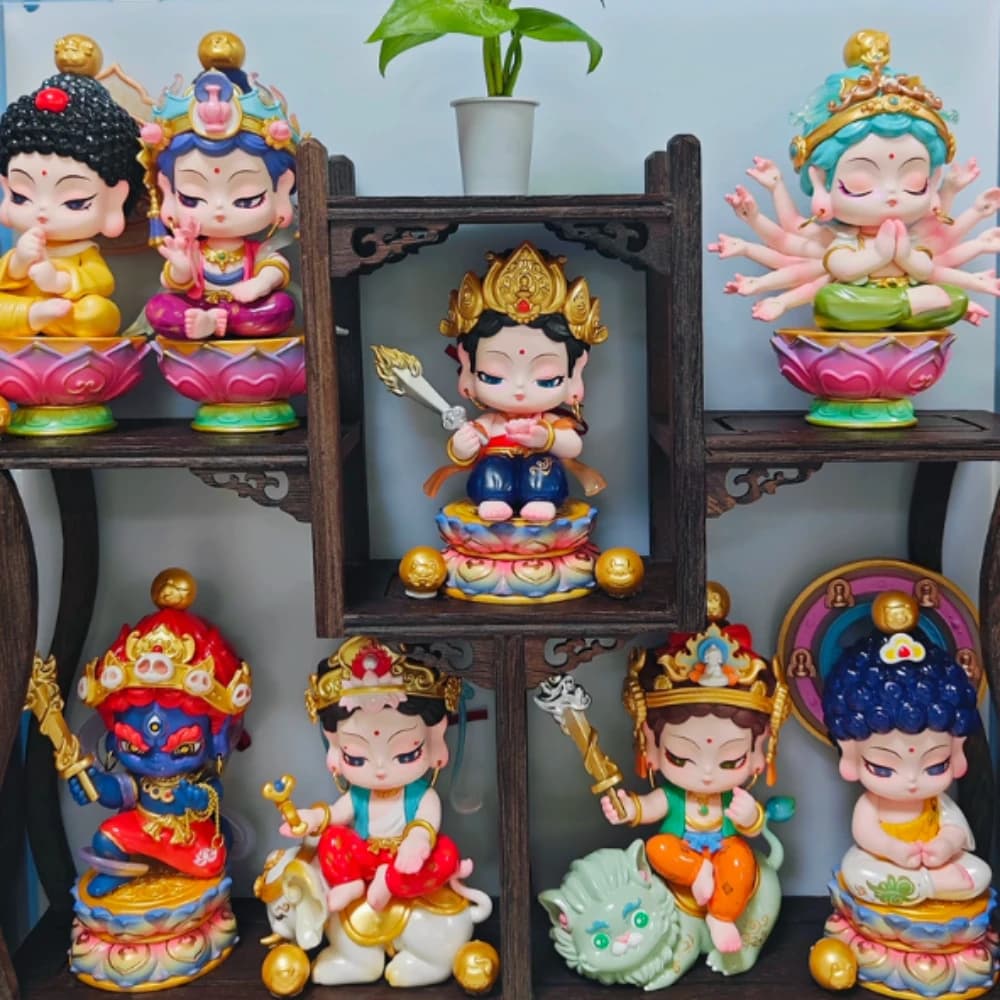Qingyi Fang Zodiac Sign Personalized Guardian Series Traditional Chinese Zodiac Year-themed Pop Culture Blind Box Figure Models