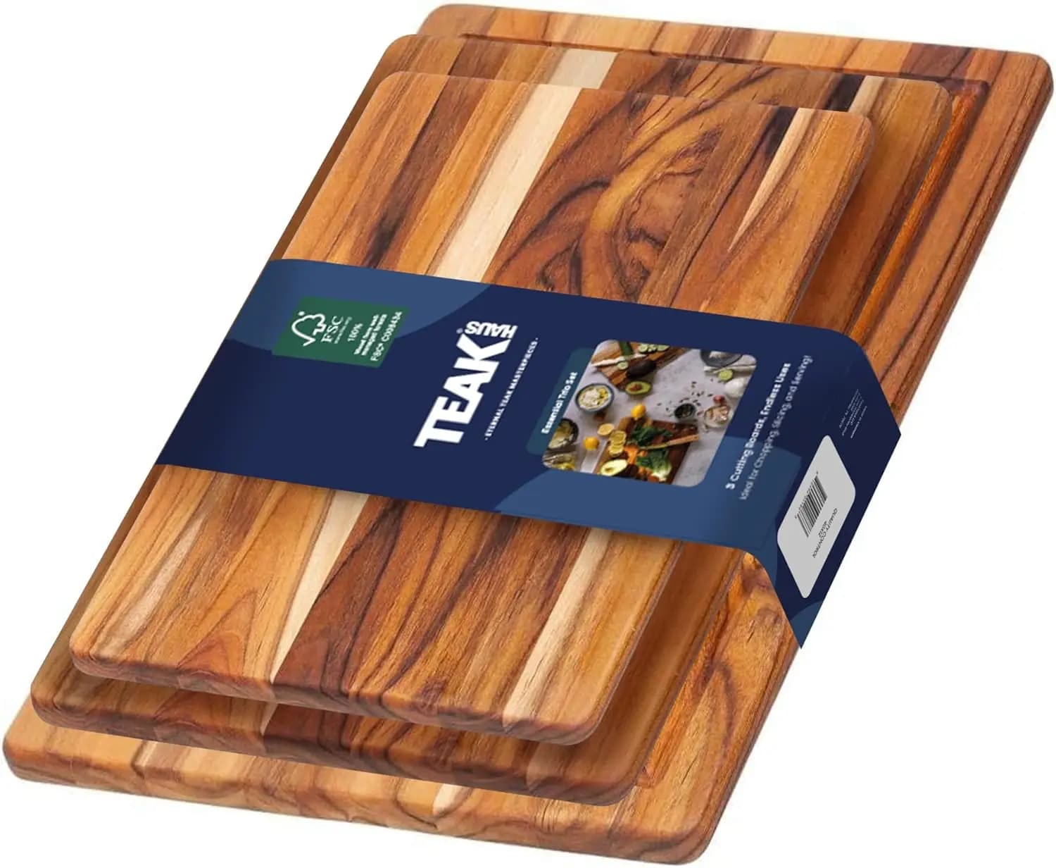 Set of 3 Sizes in Teak Wood - Small, Medium and Large Sizes - Gift Ideas for Men and Women - Gift-Rea