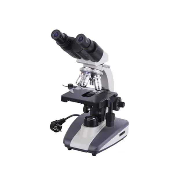 Microscopio biologico binoculare elettrico da laboratorio medico LTLM05