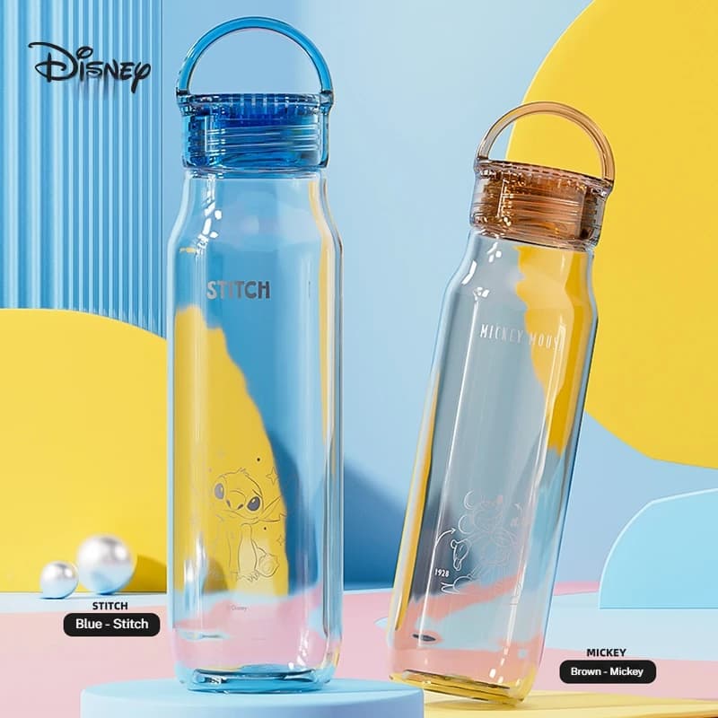 Disney Student Water Cup Children's Food Grade Tritan Direct Drinking Cup Male and Female Large Capacity Portable Drinking Cup
