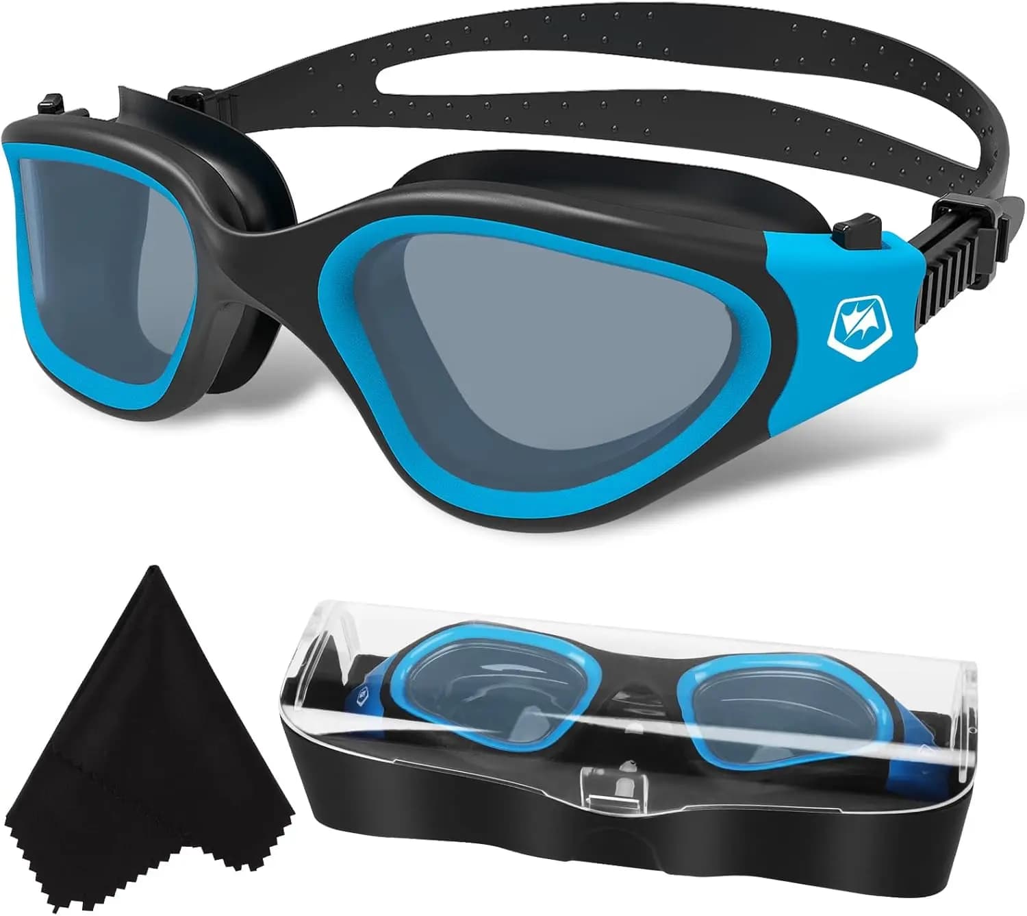 Polarized Swimwear Anti-UV Anti-fog Without Air Loss Clear Vision for Men Adults Teenagers Pool